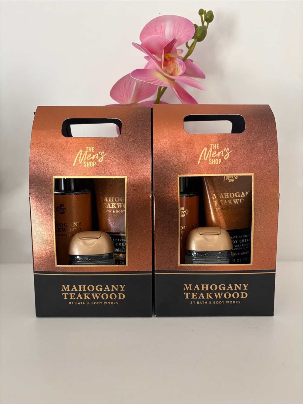 Bath & Body Works Men’s Mahogany Teakwood Gift Set